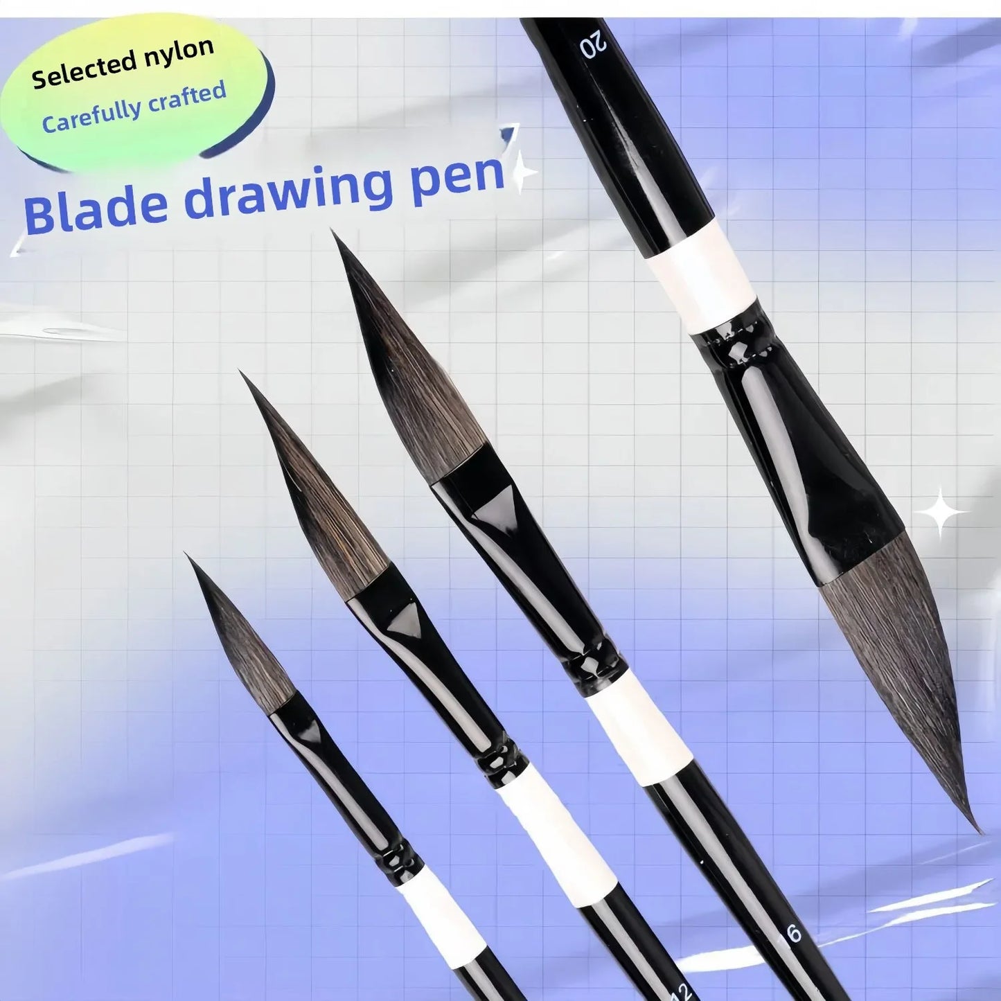 AquaBlade – Knife-Shaped Watercolor Brush Set