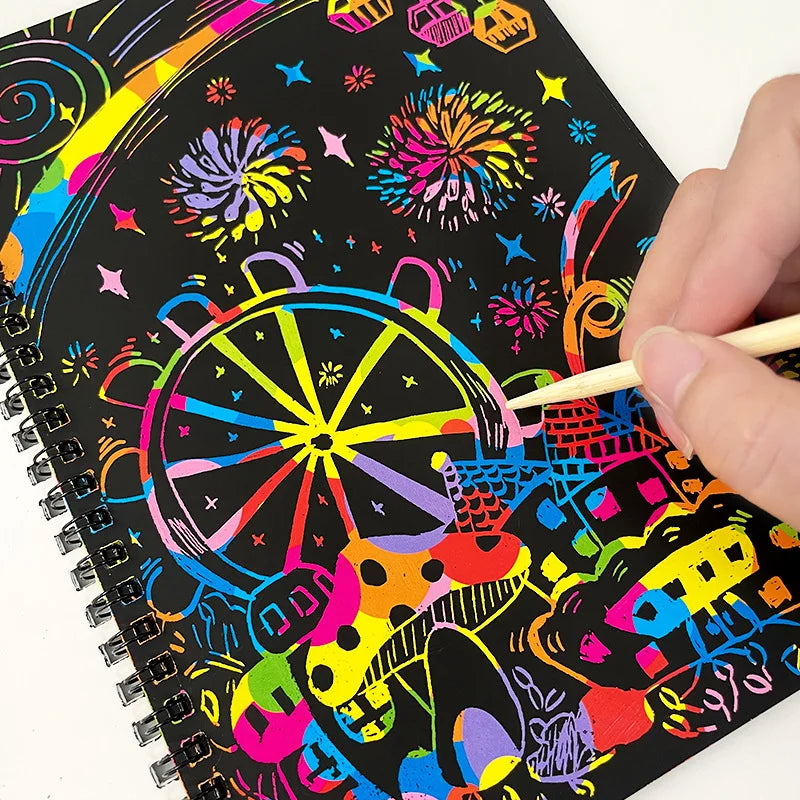 Colorado – Rainbow Scratch Art Notepad