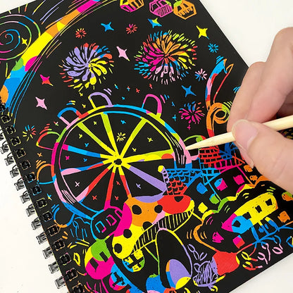 Colorado – Rainbow Scratch Art Notepad