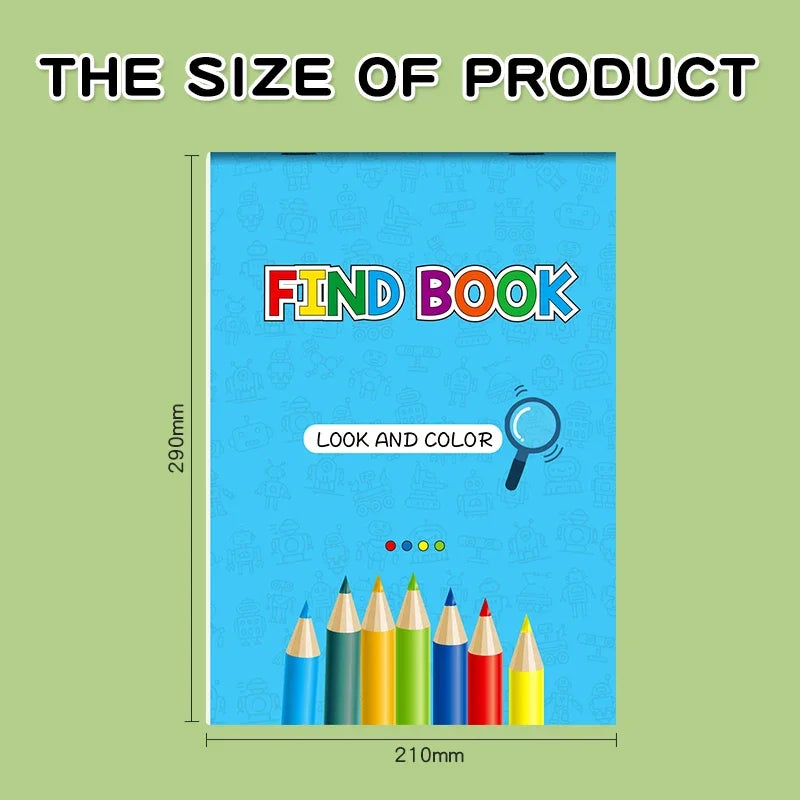 FindQuest – 1000+ Creative Graphics Activity Book for Kids