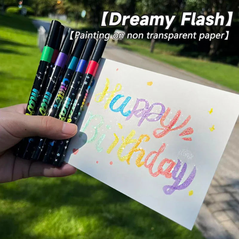 GleamHue – Glitter Art Marker Set