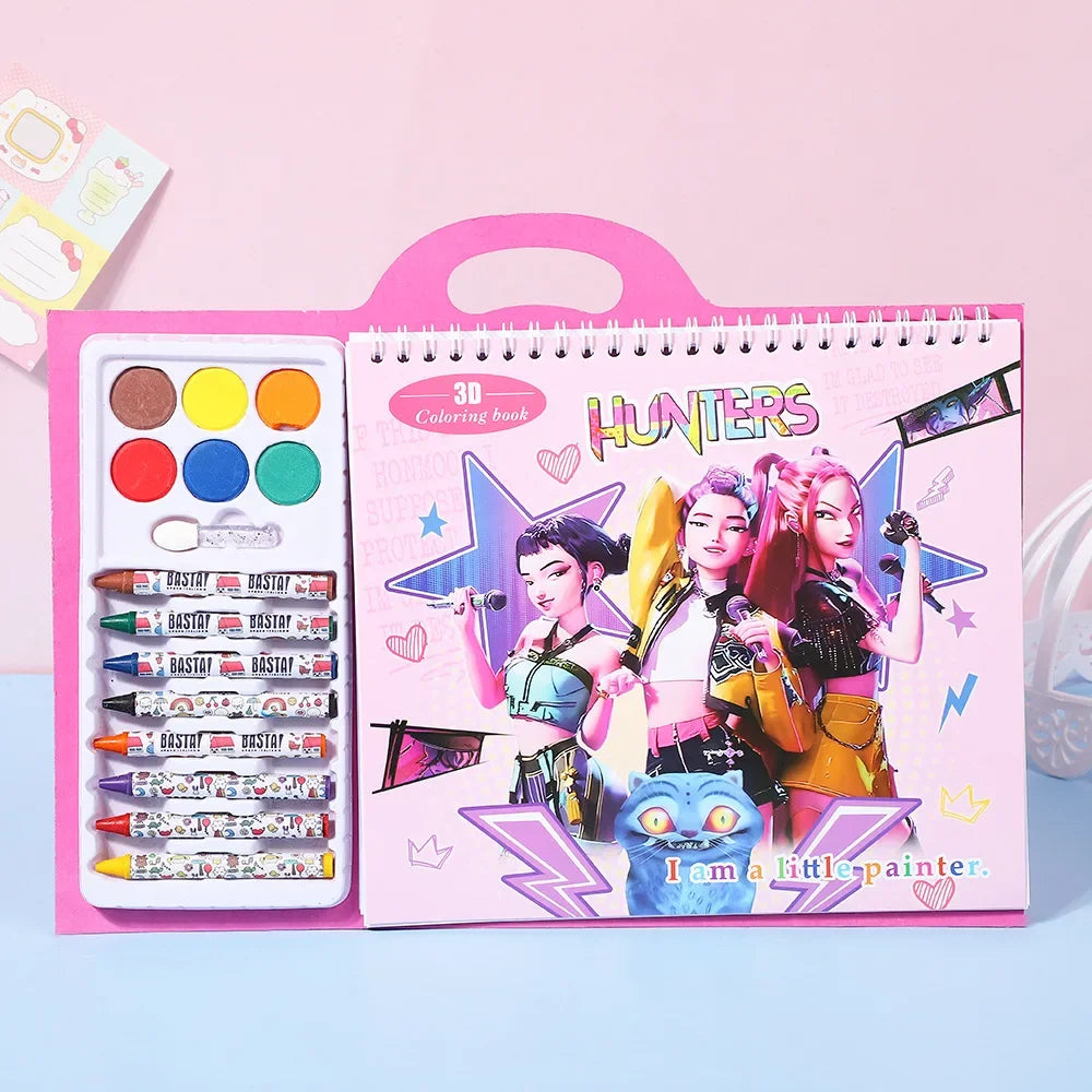 SketchBeat – K-Pop Demon Hunters Coloring & Tracing Book