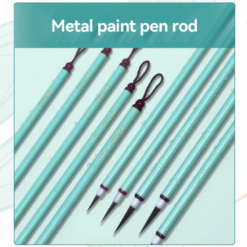 LineHeron – 3-Piece Hook Line Calligraphy & Watercolor Brush Set