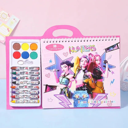 SketchBeat – K-Pop Demon Hunters Coloring & Tracing Book
