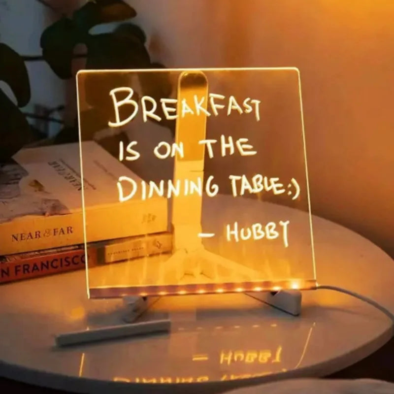 GlowPad – Luminous Acrylic Drawing Board