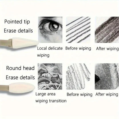 EraseMate – Sketching &amp; Rubbing Eraser Set
