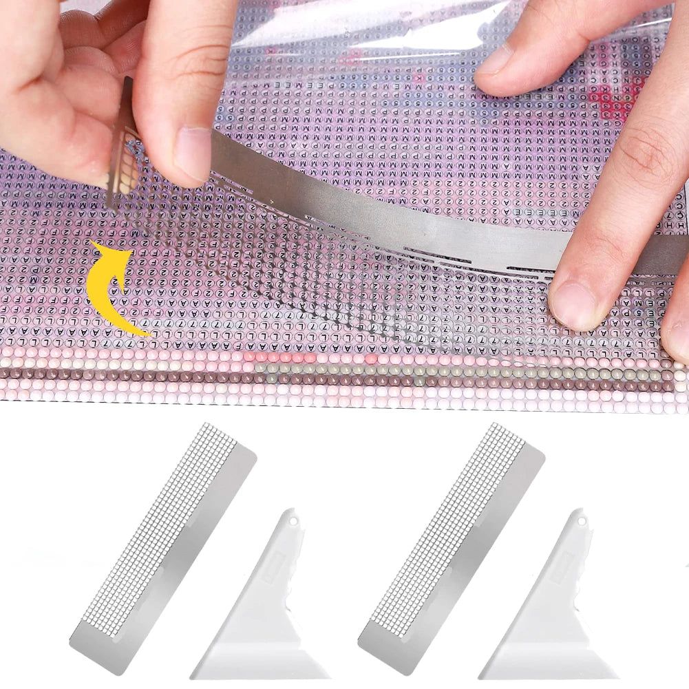 ArtGrid – 5D Diamond Painting Fix Tool & Ruler Set