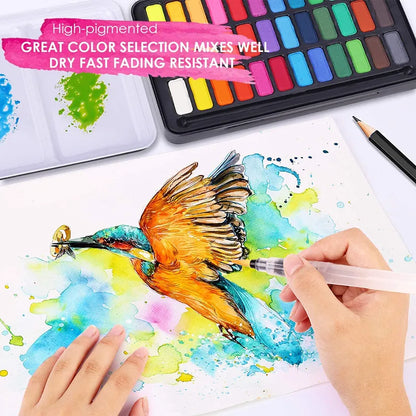 AquaPro – Professional Watercolor Set