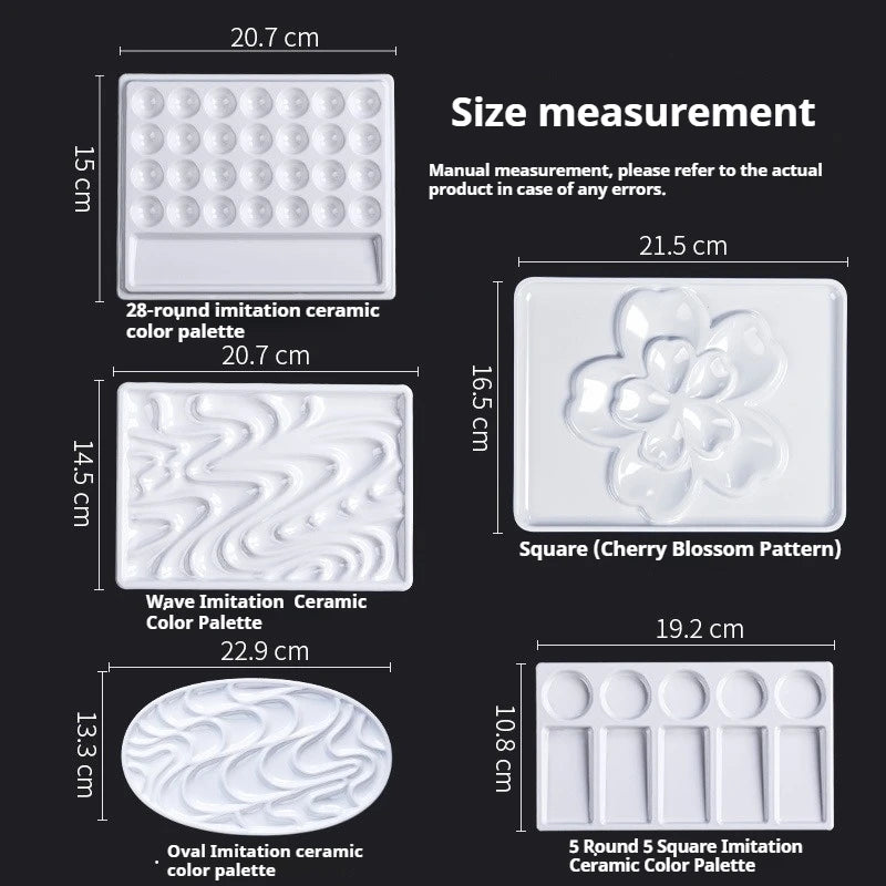 CeramiMix – Reusable Paint Tray Palette