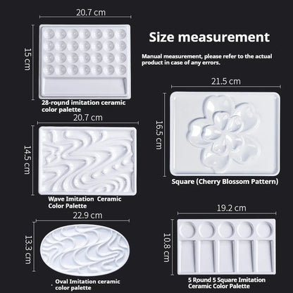 CeramiMix – Reusable Paint Tray Palette