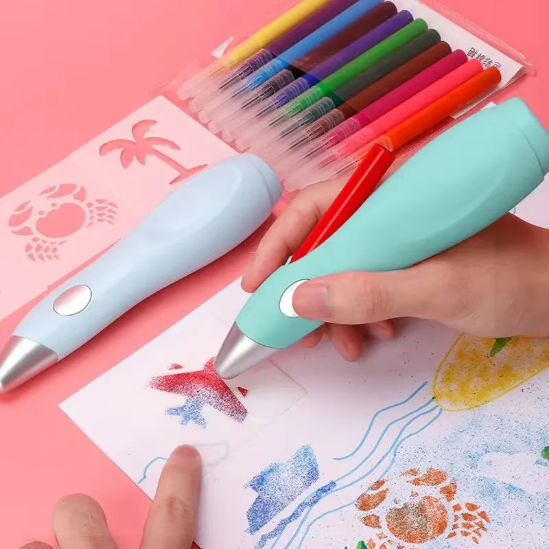 SprayArt – Rechargeable Electric Airbrush Pen Set