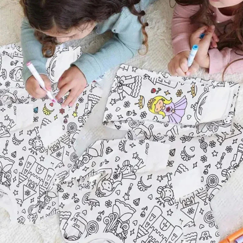 DreamDoodle – DIY Colorable Kids Pajama Set